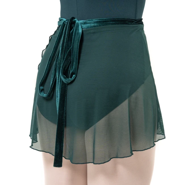 Capezio Orchard Skirt, krátka baletná sukňa - Zelená - dark green Capezio Orchard Skirt, krátka baletná sukňa - Zelená - dark green