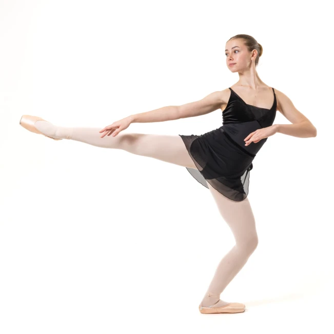 Capezio Orchard Skirt, krátka baletná sukňa - Čierna Capezio Orchard Skirt, krátka baletná sukňa - Čierna