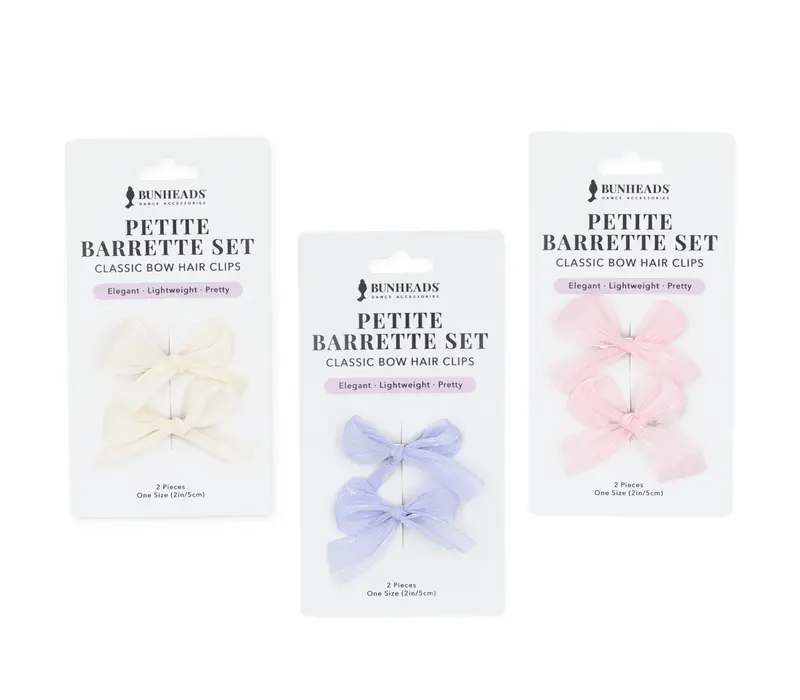 Capezio Petite Barrete Set, set sponiek do vlasov - Fialová lavender Capezio