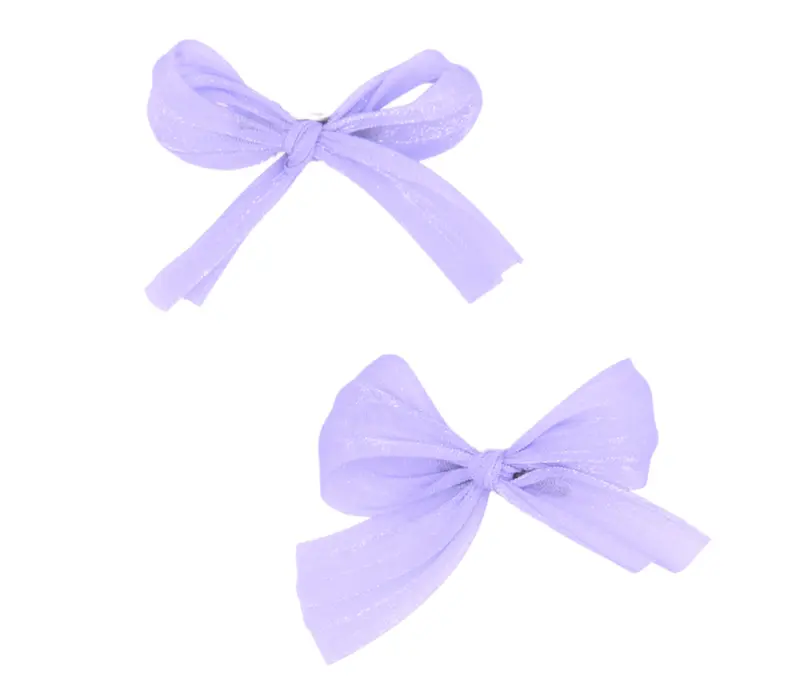 Capezio Petite Barrete Set, set sponiek do vlasov - Fialová lavender Capezio