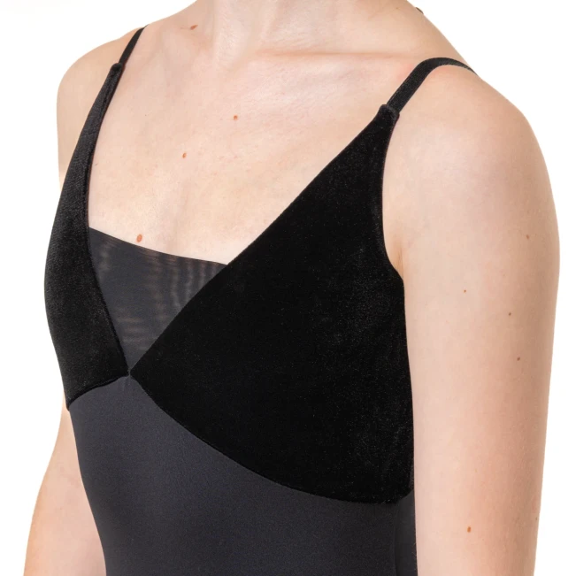 Capezio Pine Leotard, dámsky dres Capezio Pine Leotard, dámsky dres - Čierna