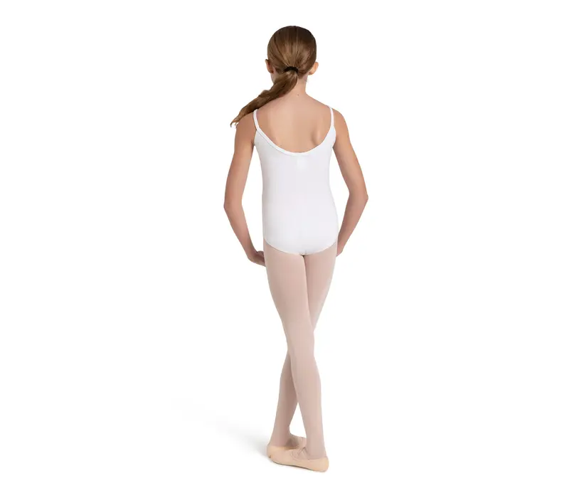Capezio Princess, detský dres na ramienka - Biela
