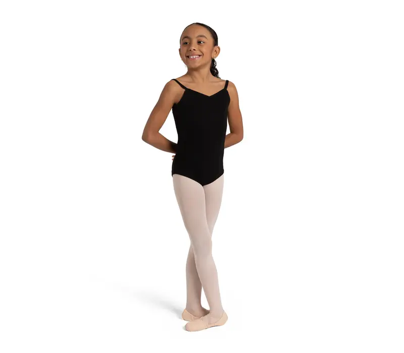 Capezio Princess, detský dres na ramienka - Čierna