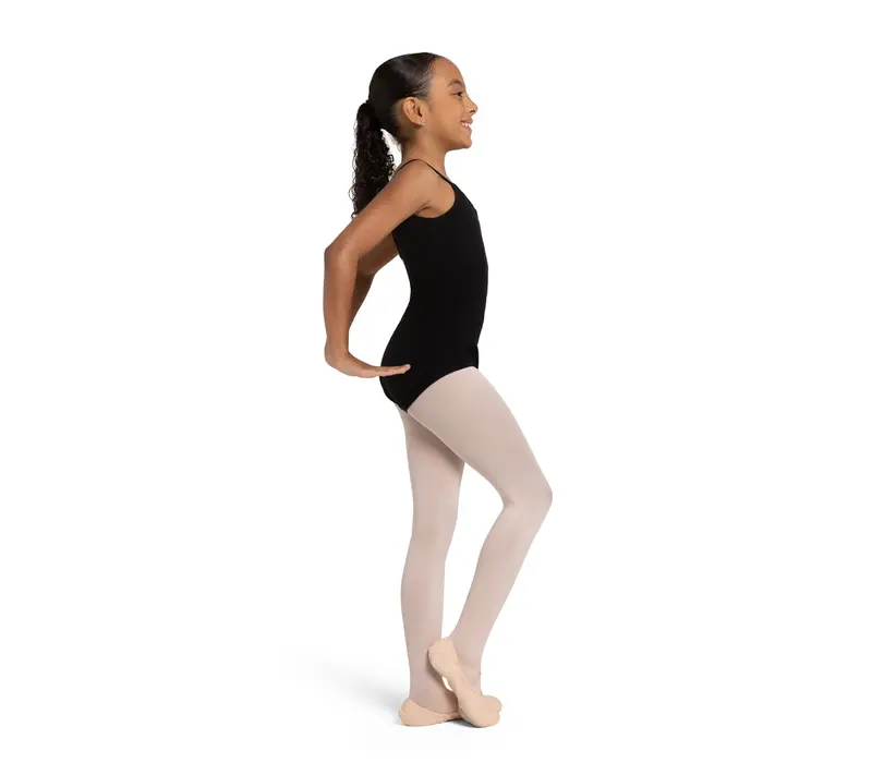 Capezio Princess, detský dres na ramienka - Čierna