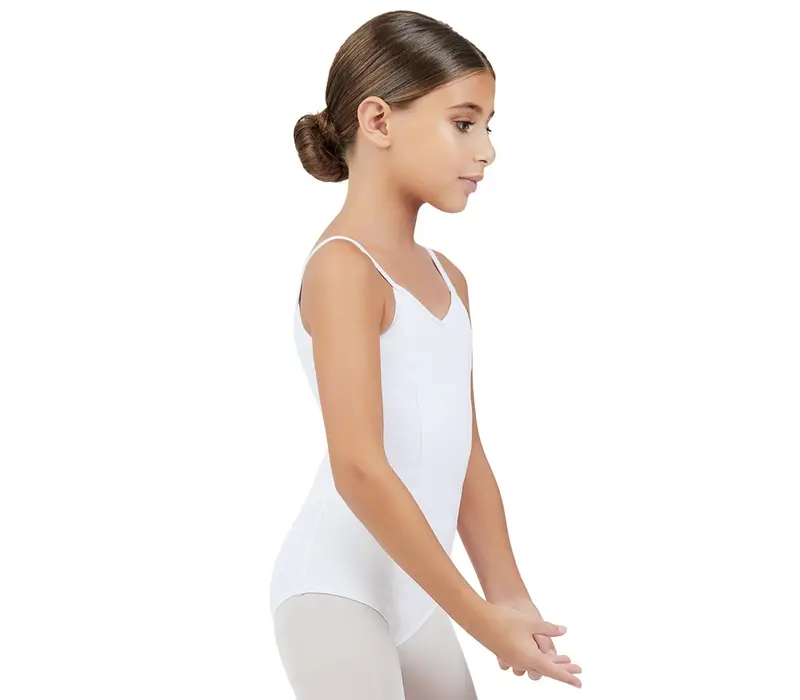 Capezio Princess, detský dres na ramienka - Biela