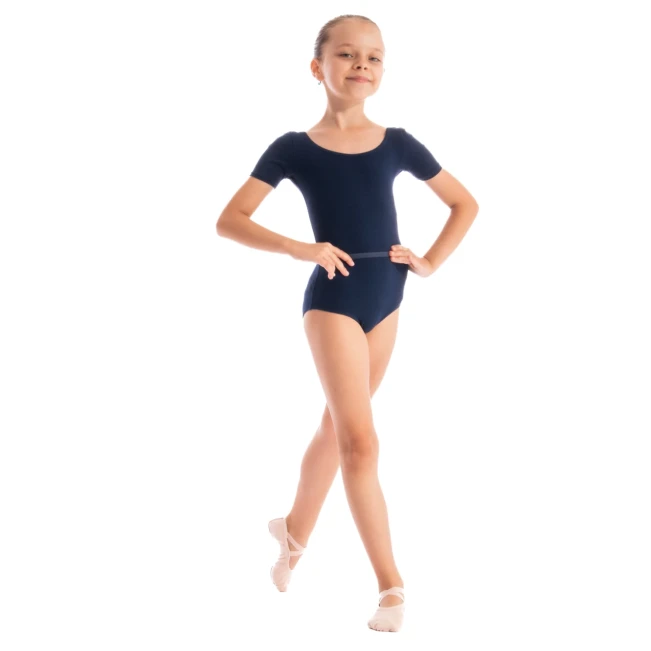 Capezio, detský dres s krátkym rukávom Capezio, detský dres s krátkym rukávom - Modrá - navy