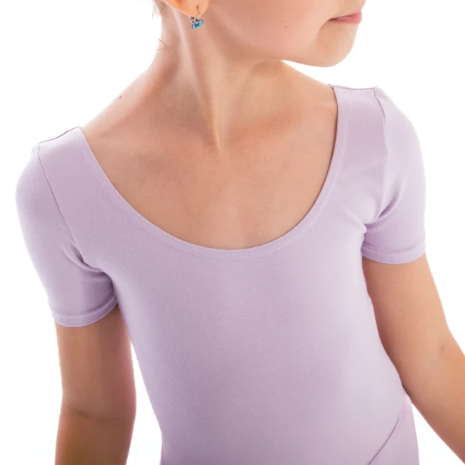 Capezio, detský dres s krátkym rukávom Capezio, detský dres s krátkym rukávom - Fialová lavender Capezio