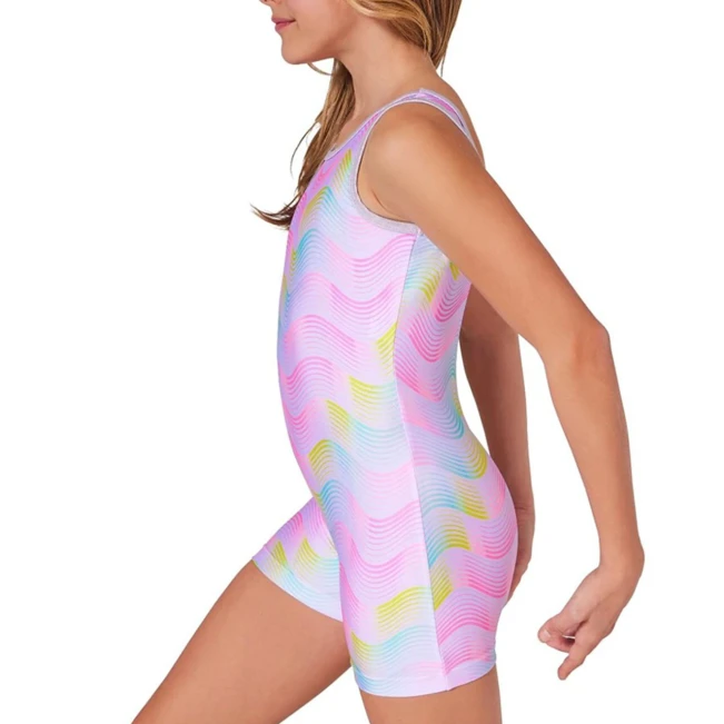 Capezio Shoreline Biketard, krátky dievčenský celotrikot