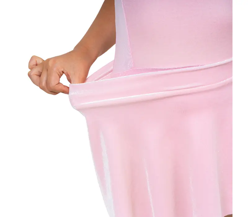 Capezio Simone skirt, suknička pre dievčatá - Ružová Capezio