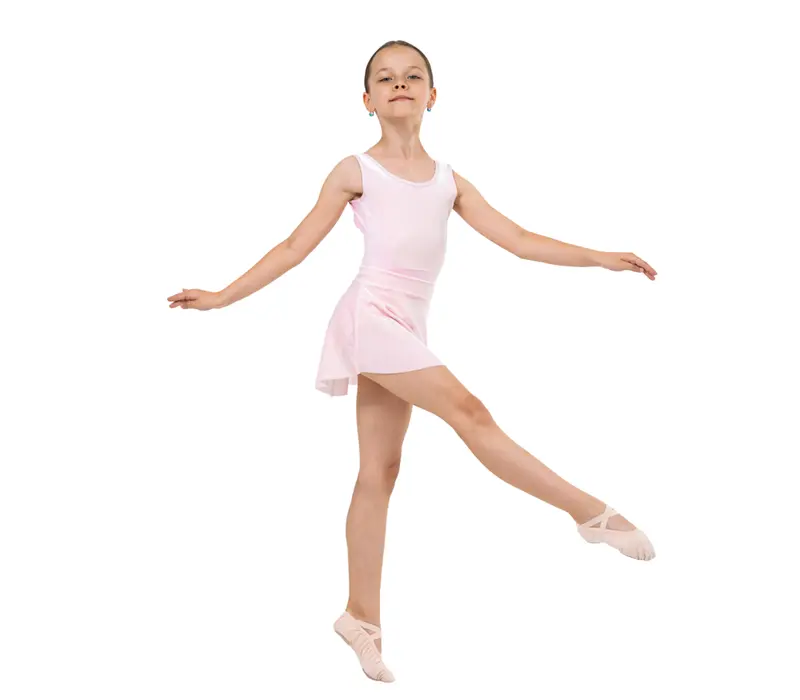 Capezio Simone skirt, suknička pre dievčatá - Ružová Capezio