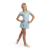 Capezio Star Struck, dres so sukničkou - Modrá svetlo Capezio Capezio Star Struck, dres so sukničkou - Modrá svetlo Capezio