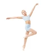 Capezio Star Cosmic Top, crop top pre dievčatá - Modrá svetlo Capezio Capezio Star Cosmic Top, crop top pre dievčatá - Modrá svetlo Capezio
