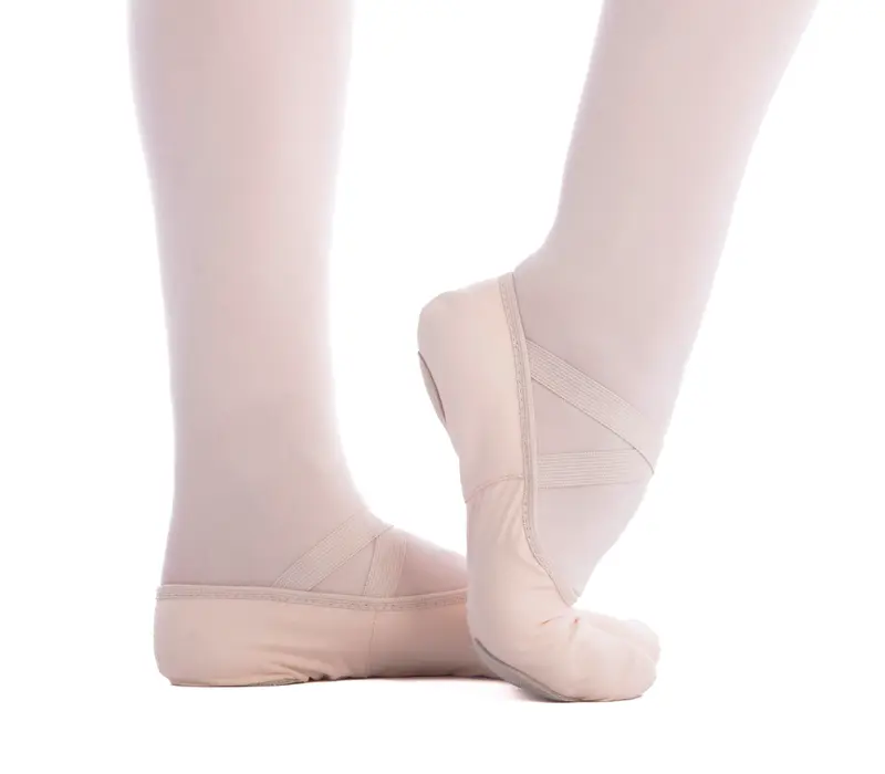 Capezio Stella, dámske plátené cvičky Capezio Stella, dámske plátené cvičky - Ružová balet Capezio