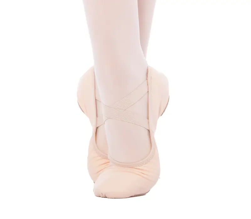 Capezio Stella, dámske plátené cvičky Capezio Stella, dámske plátené cvičky - Ružová balet Capezio