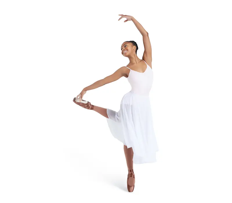 Capezio Studio Collection, sukňa pre dámy - Biela