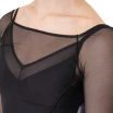 Capezio Dusk Mesh, dámsky top s dlhým rukávom