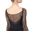 Capezio Dusk Mesh, dámsky top s dlhým rukávom