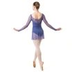 Capezio Dusk Mesh, dámsky top s dlhým rukávom