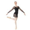 Capezio Dusk Mesh, dámsky top s dlhým rukávom