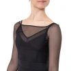 Capezio Dusk Mesh, dámsky top s dlhým rukávom
