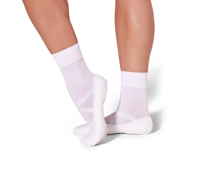 Capezio Tight Sock, univerzálne ponožky - Hnedá caramel Capezio