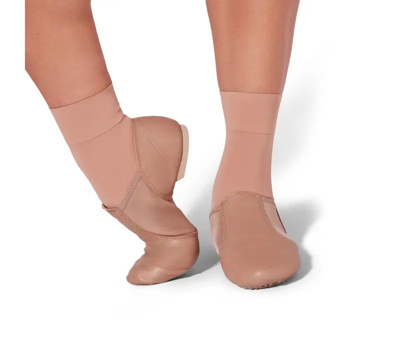 Capezio Tight Sock, univerzálne ponožky - Hnedá caramel Capezio