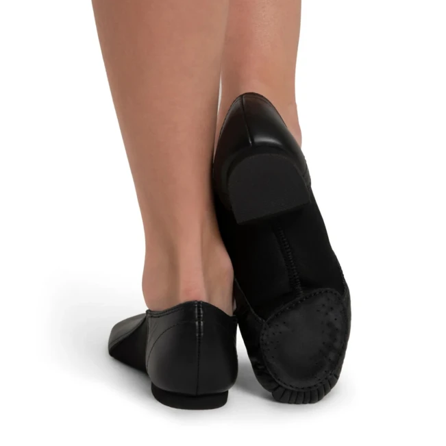 Capezio Nova suede sole, detské nasúvacie jazzovky so semišovou podrážkou