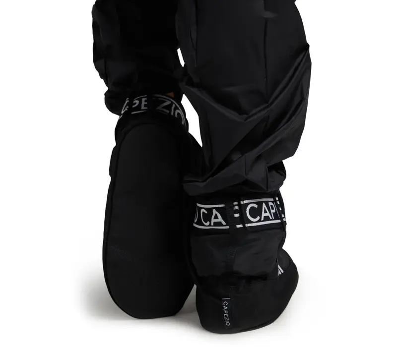 Capezio Varsity Bootie, pánska zahrievacia obuv - Čierna