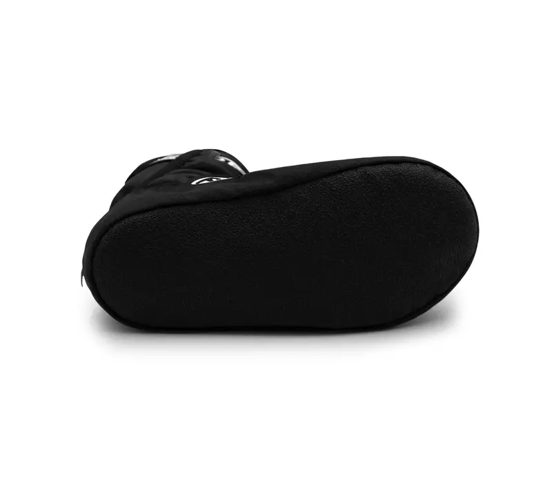 Capezio Varsity Bootie, pánska zahrievacia obuv - Čierna