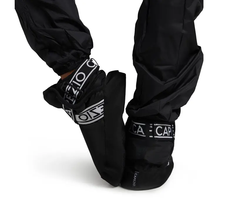 Capezio Varsity Bootie, pánska zahrievacia obuv - Čierna