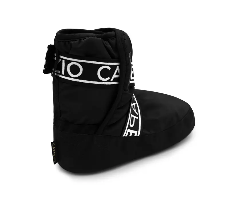 Capezio Varsity Bootie, pánska zahrievacia obuv - Čierna
