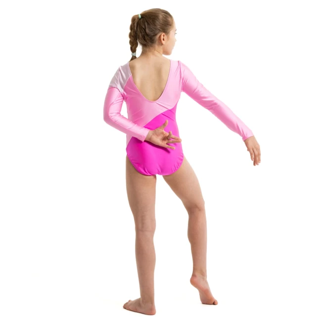 Capezio Wavelength Leotard, dievčenský gymnastický dres Capezio Wavelength Leotard, dievčenský gymnastický dres