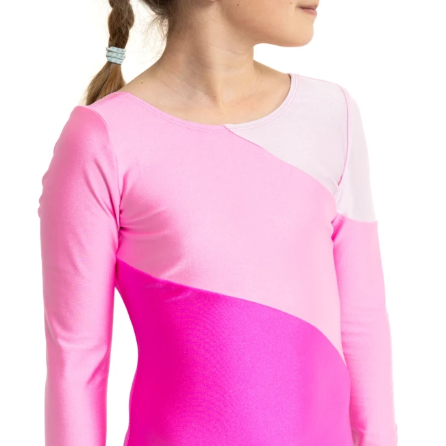 Capezio Wavelength Leotard, dievčenský gymnastický dres Capezio Wavelength Leotard, dievčenský gymnastický dres