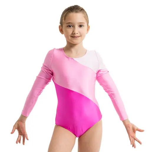 Capezio Wavelength Leotard, dievčenský gymnastický dres