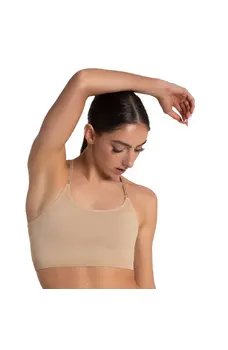 Capezio bezšvová dlhšia podprsenka pre dámy 