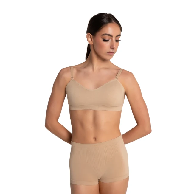 Capezio Seamless sweatheart bandeau bra, dámska podprsenka