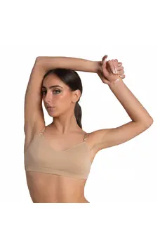 Capezio Seamless sweatheart bandeau bra, dámska podprsenka