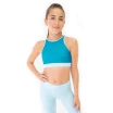 Capezio Colourblock High Neck Bra Top, športová podprsenka