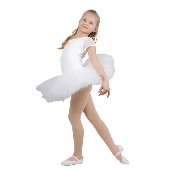 Capezio puff sleeve keyhole back leotards, detský dres