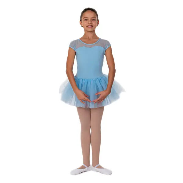 Capezio Keyhole Back Tutu Dress, detský dres s tutu sukničkou