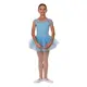 Capezio Keyhole Back Tutu Dress, detský dres s tutu sukničkou - Modrá svetlo Capezio