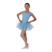 Capezio Keyhole Back Tutu Dress, detský dres s tutu sukničkou - Modrá svetlo Capezio Capezio Keyhole Back Tutu Dress, detský dres s tutu sukničkou - Modrá svetlo Capezio