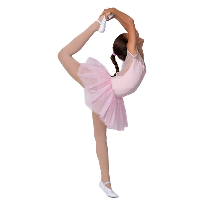 Capezio Keyhole Back Tutu Dress, detský dres s tutu sukničkou Capezio Keyhole Back Tutu Dress, detský dres s tutu sukničkou