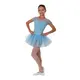 Capezio Keyhole Back Tutu Dress, detský dres s tutu sukničkou - Modrá svetlo Capezio