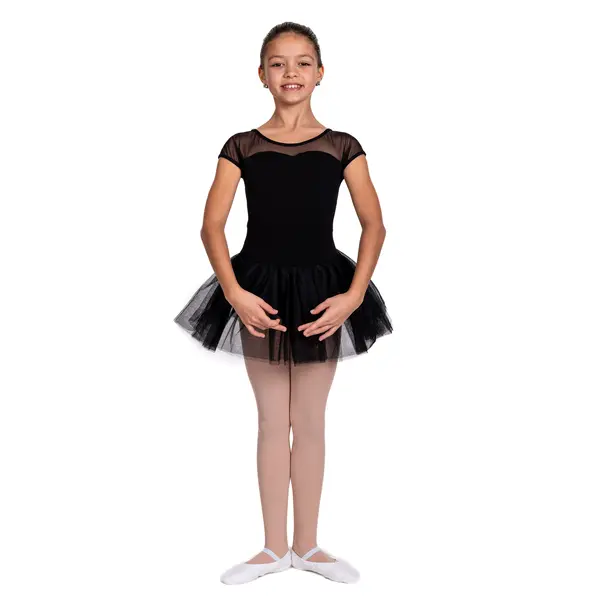 Capezio Keyhole Back Tutu Dress, detský dres s tutu sukničkou