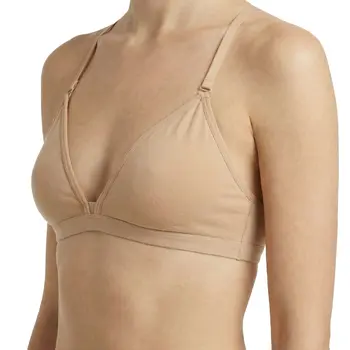 Capezio Deep Neck clear back, dámska podprsenka