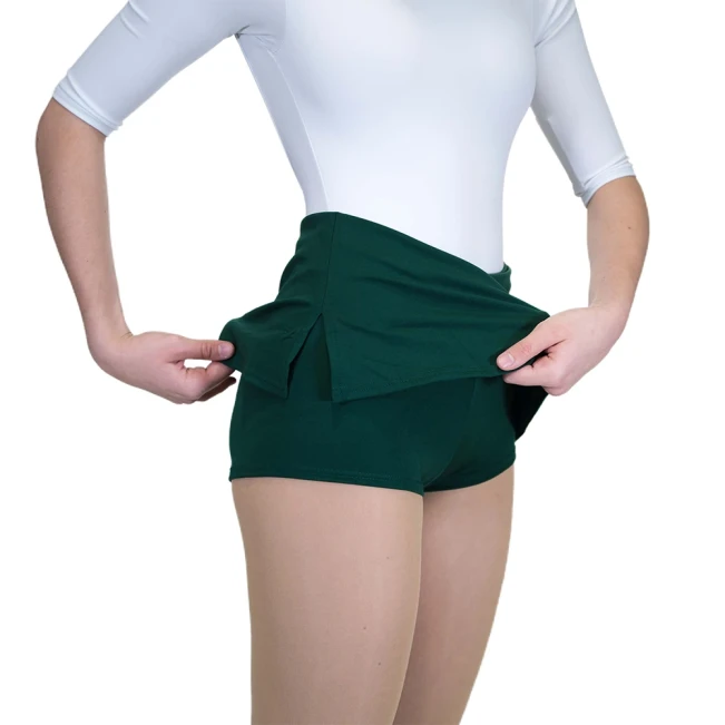 Capezio, sukňa s krátkymi nohavicami - Zelená - dark green Capezio, sukňa s krátkymi nohavicami - Zelená - dark green