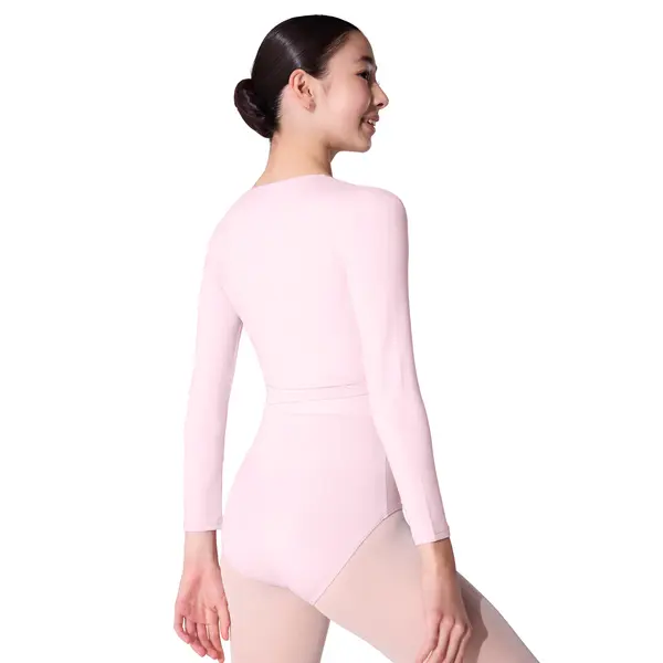 Capezio Essentials Wrap Top, dievčenský top na zaväzovanie
