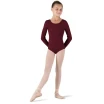 Bloch Petit, dievčenský dres s dlhým rukávom - Burgundy Bloch Bloch Petit, dievčenský dres s dlhým rukávom - Burgundy Bloch