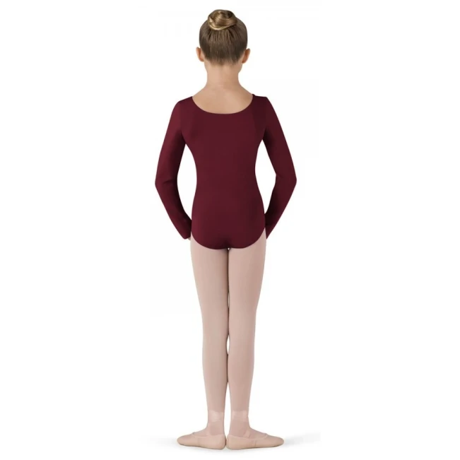 Bloch Petit, dievčenský dres s dlhým rukávom - Burgundy Bloch Bloch Petit, dievčenský dres s dlhým rukávom - Burgundy Bloch